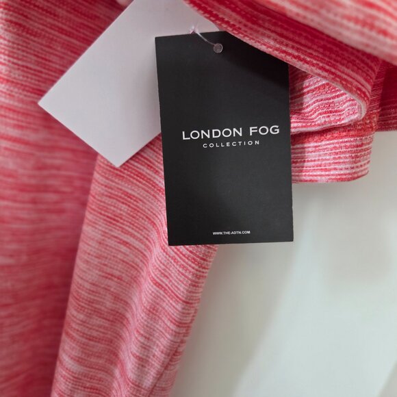 F.O.G. By London Fog Men's XL | L Polo Short Sleeve Shirt Coral Outerspace - Picture 5 of 8